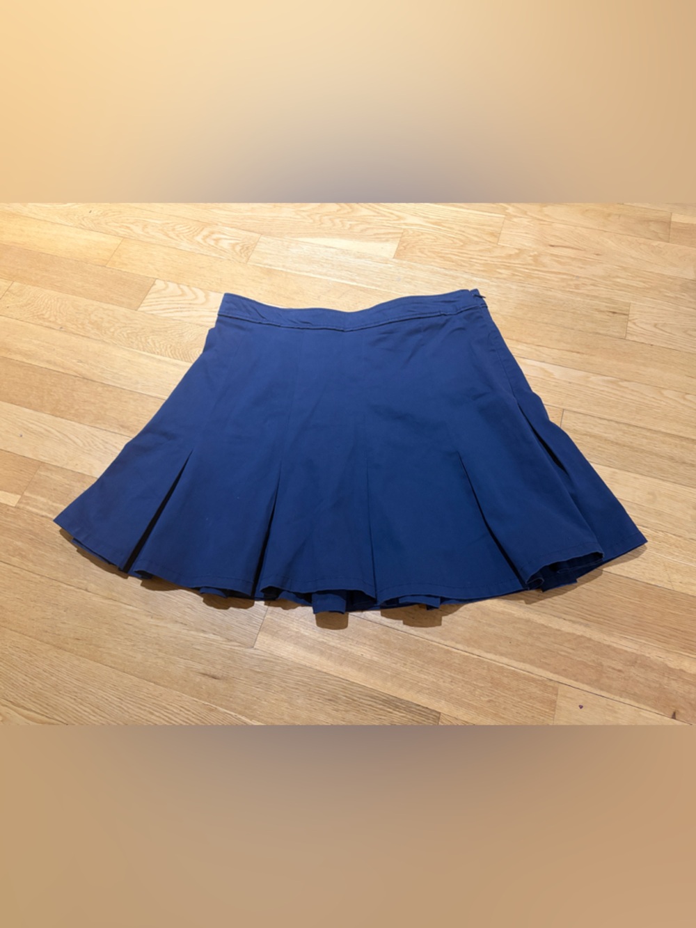 Vineyard Vines Navy Pleated Tennis Skirt